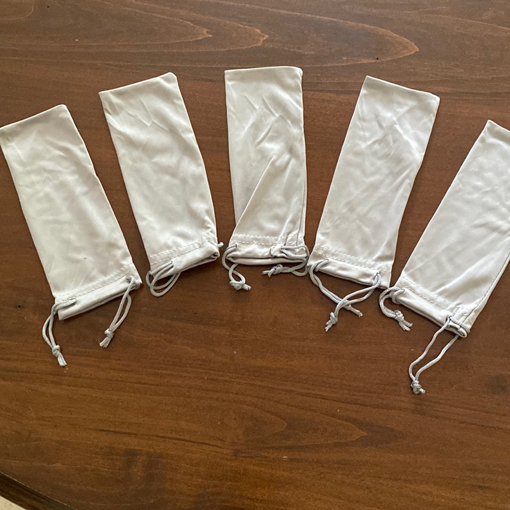 Brand new eyeglass protector pouches
